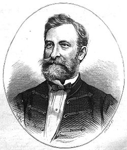 Szelestey László portréja a Vasárnapi Ujságban (1875)