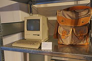 Apple Macintosh plus 1MBmit Tragetasche