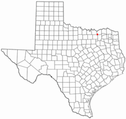 Standort von Trenton, Texas