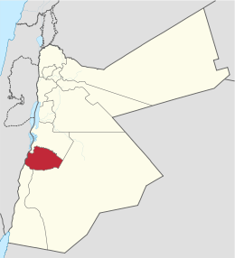 al-Tafila – Localizzazione