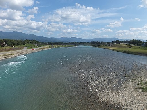 Tamagawa at Daiichi Tamagawa Bridge, Tazawako Line 20130919