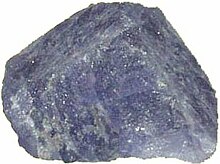 A rough sample of tanzanite. Tansanit nature.jpg