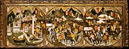 Kis Károly diadalmenetben vonul be Nápolyba 1381 nyarán
