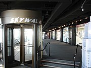 Entrance to the open-air SkyWalk in 2005