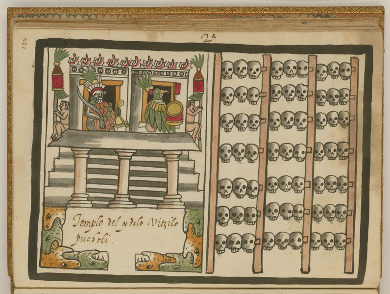 File:The Temple to the Aztec God Huitzilopochtli WDL6752.png