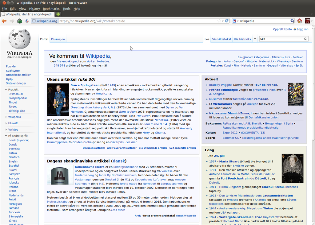 wikipedia browser tor gydra