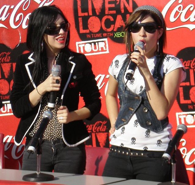 The Veronicas in October 2006