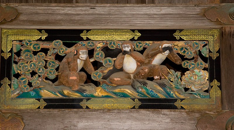 File:The famous three Tosho-gu monkeys (2496535604).jpg