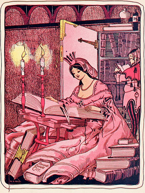 Glinda depicted in The Marvelous Land of Oz, illustrated by John R. Neill