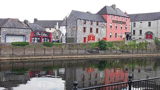 The river Nore in Kilkenny city