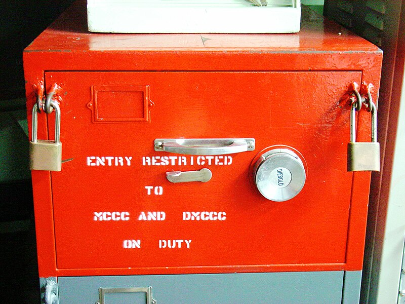 File:Titan Missile Museum - box "entry restricted".jpg