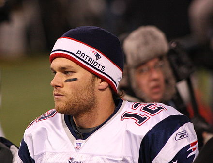 Brady in Baltimore during his first MVP season in 2007