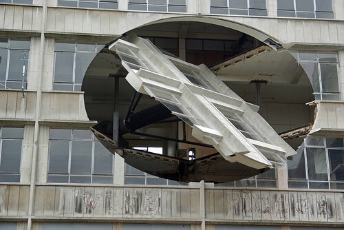 Turning the place over by Richard Wilson