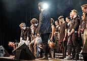 Bilder vom Zelt Musik Festival 2022 in Freiburg im Breisgau Der Auftritt von Twäng! in der A Capella Nacht