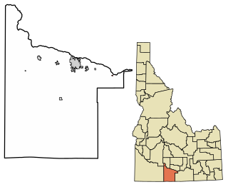 <span class="mw-page-title-main">Murtaugh, Idaho</span> Town in Idaho, United States