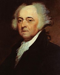 2nd President of the United States John Adams (AB, 1755; AM, 1758)[130]