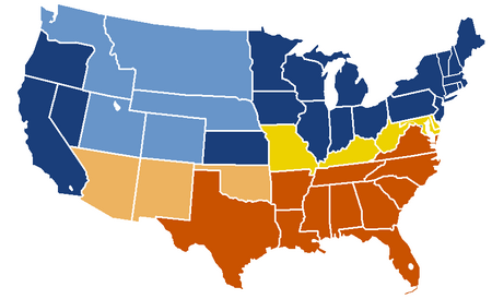 ไฟล์:US_Secession_map_1863_(BlankMap_derived).png