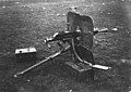Kulometná pozice během tažení v Rumunsku, rok 1916