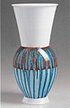 Vase mit Verlaufdekor, um 1970