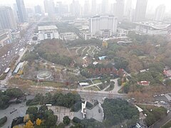 View from the Radisson Blu Hotel Shanghai New World