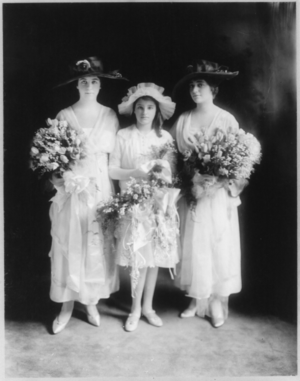 Warburg [wedding] bridesmaids