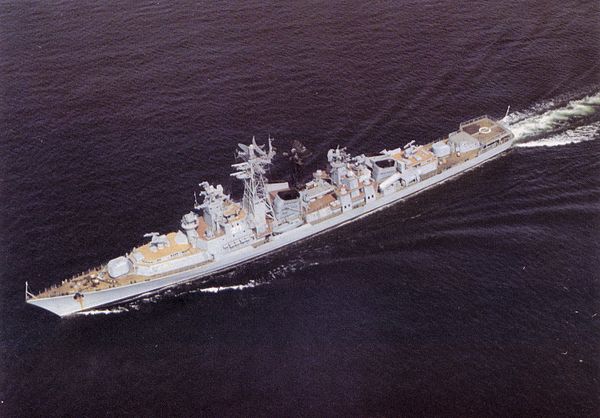 ORP Warszawa was a Kashin-class guided missile destroyer