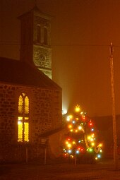 Watchnight on December 24 at the Church of Scotland church in Rattray Watchnight service, Christmas Eve, Old Rattray - geograph.org.uk - 1090549.jpg