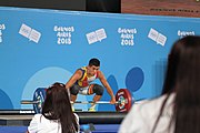 Deutsch: Gewichtheben bei den Olympischen Jugendspielen 2018; Tag 2, 10. Oktober 2018; Jungen 62 kg English: Weightlifting at the 2018 Summer Youth Olympics at 8 October 2018 – Boys' 62 kg