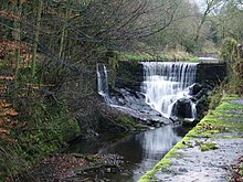 The weir at Roughlee. (November 2007)