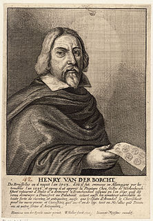 Hendrik van der Borcht the elder engraver, painter