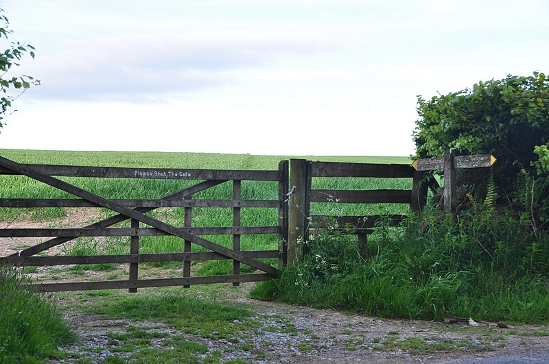 File:West Somerset , Field Entrance - geograph.org.uk - 3499555.jpg