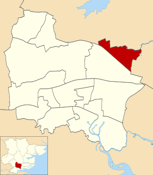 Location of Wickford North ward