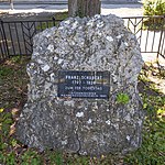 Franz Schubert memorial stone