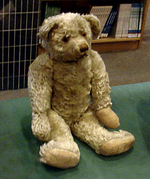 Winnie-The-Pooh, the original "Winnie", possibly Christopher Robin's transitional object WinnieThePooh-Winnie-OriginalChristopher.png