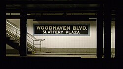 Woodhaven Boulevard (línea Queens Boulevard)