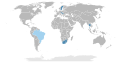 Pays utilisateurs du JAS-39 Gripen