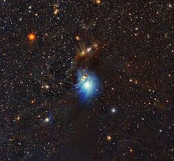 Young star lights up reflection nebula IC 2631.jpg