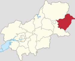 Location in Yanqing District