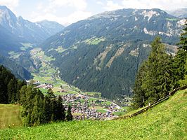 Blik in het Zillertal