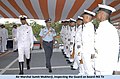 "Air Marshal Sumit Mukherji, inspecting the Guard on board INS Tir" photo, from- Navy extends farewell to Air Officer Commander in Chief, Southern Air Command in 2011 (page 1 crop).jpg