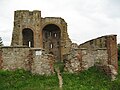 Les ruines de l'église de l'Annonciation sur le monticule, construite par Mstislav au Riourikovo Gorodichtche.