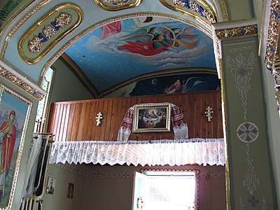 Інтер'єр церкви перенесення мощей Св. Миколая