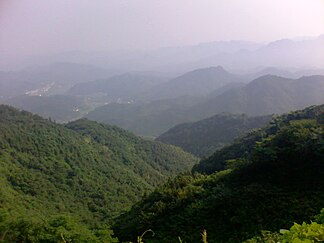 Dabie-Gebirge im Kreis Huoshan, Provinz Anhui