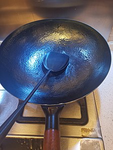 一位维基烹饪高手的章丘铁锅