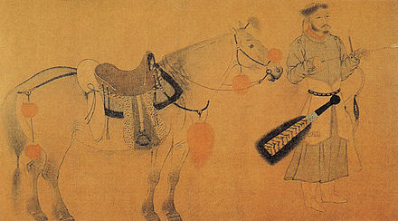Depiction of Yelü Bei