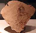 Darstellung einer Lautenspielerin; Ägypten; um 1.200 v. Chr.