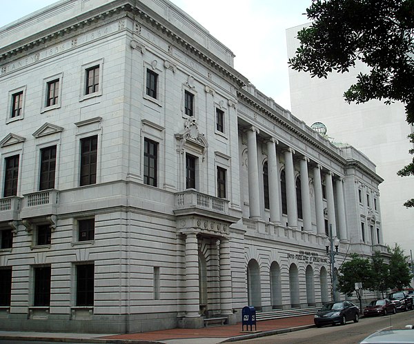 The John Minor Wisdom U.S. Courthouse, home of the Fifth Circuit, New Orleans.