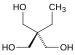 1,1,1-Tris(hydroxymethyl)propane.svg