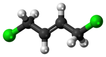 1,4-Dichlorobut-2-ene molekul