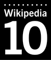 logo 10 ans de Wikipédia